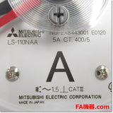 Japan (A)Unused,LS-110NAA 5A 0-400-1200A 400/5A BR  交流電流計 3倍延長 赤針付き ,Ammeter,MITSUBISHI