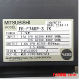 Japan (A)Unused,FR-F740P-3.7K  ファン・ポンプ用インバータ 三相400V 3.7kW ,MITSUBISHI,MITSUBISHI