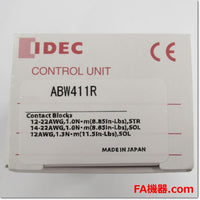 Japan (A)Unused,ABW411R  φ22 押ボタンスイッチ 大型 1a1b ,Push-Button Switch,IDEC