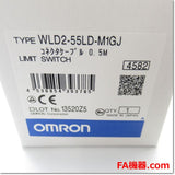 Japan (A)Unused,WLD2-55LD-M1GJ  2回路リミットスイッチ トップローラ・プランジャ形 動作表示LED付 0.5m ,Limit Switch,OMRON