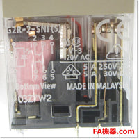 Japan (A)Unused,G2R-2-SNI(S) AC200V  ミニパワーリレー プラグイン端子タイプ 10個入り ,Mini Power Relay <G2R-S>,OMRON