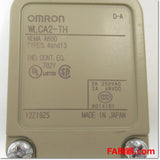 Japan (A)Unused,WLCA2-TH  2回路リミットスイッチ ローラ・レバー形 R38 耐熱形 ,Limit Switch,OMRON