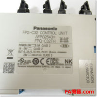 Japan (A)Unused,AFPG2543H [FPG-C32TH] FPΣ コントロールユニット DC入力16点 NPNトランジスタ 出力16点 Ver.3.20 ,FP Series,Panasonic 