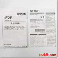 Japan (A)Unused,E2F-X2E1  樹脂ケースタイプ近接センサ 直流3線式 シールドタイプ M12 NO 5m ,Amplifier Built-in Proximity Sensor,OMRON