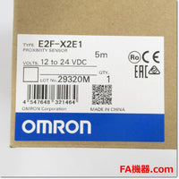 Japan (A)Unused,E2F-X2E1  樹脂ケースタイプ近接センサ 直流3線式 シールドタイプ M12 NO 5m ,Amplifier Built-in Proximity Sensor,OMRON