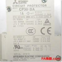 Japan (A)Unused,CP30-BA,2P 1-M 1A  サーキットプロテクタ ,Circuit Protector 2-Pole,MITSUBISHI