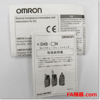 Japan (A)Unused,D4B-2116N  セーフティ・リミットスイッチ 可変ローラ・レバー形 1NC/1NO ,Limit Switch,OMRON
