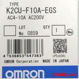 Japan (A)Unused,K2CU-F10A-EGS AC4-10A AC200V Japanese equipment,Heater Other Related Products,OMRON 