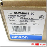 Japan (A)Unused,S8JX-N01512C Japanese equipment,DC12V Output,OMRON 