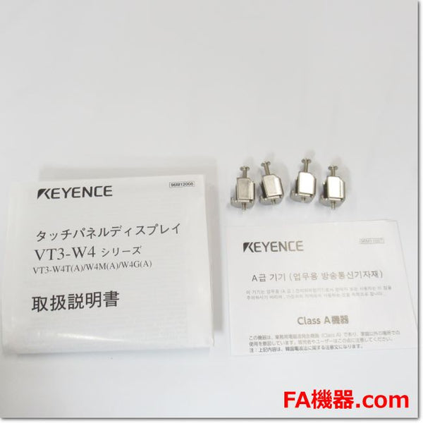 Japan (A)Unused,VT3-W4G タッチパネル 4型 STNモノクロ[緑/橙/赤] RS-232Cタイプ DC24V  ,อะไหล่เครื่องจักร,Machine Parts,มือสอง,Secondhand –