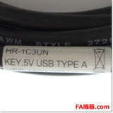 Japan (A)Unused,HR-1C3UN HR-100シリーズ用通信ケーブル USBストレートタイプ 3m ,Handy Code Reader,KEYENCE