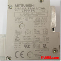 Japan (A)Unused,CP30-BA 2P 2-M 1A  サーキットプロテクタ 補助スイッチ付き ,Circuit Protector 2-Pole,MITSUBISHI