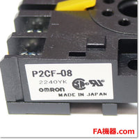 Japan (A)Unused,P2CF-08　丸形ソケット ,Socket Contact / Retention Bracket,OMRON
