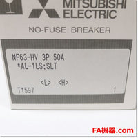 Japan (A)Unused,NF63-HV,3P 50A AL-1LS SLT Japanese equipment,MCCB 3 Poles,MITSUBISHI 