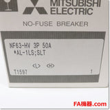 Japan (A)Unused,NF63-HV,3P 50A  AL-1LS SLT  ノーヒューズ遮断器 警報スイッチ付き ,MCCB 3 Poles,MITSUBISHI