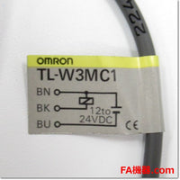 Japan (A)Unused,TL-W3MC1　フラットタイプ近接センサ 直流3線式 非シールドタイプ NO ,Amplifier Built-in Proximity Sensor,OMRON