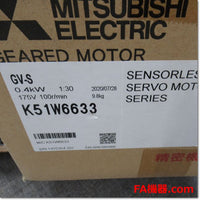 Japan (A)Unused,GV-S 0.4kW 4P Geared Motor,MITSUBISHI 