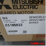 Japan (A)Unused,GV-S 0.4kW 4P Geared Motor,MITSUBISHI 