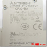 Japan (A)Unused,CP30-BA,1P 1-MD 3A  サーキットプロテクタ 中速形イナーシャルディレイ付 ,Circuit Protector 1-Pole,MITSUBISHI