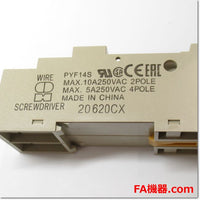 Japan (A)Unused,PYF14S  ねじなしソケット ,Socket Contact / Retention Bracket,OMRON