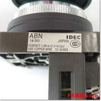 Japan (A)Unused,ABN310G  φ30 押しボタンスイッチ 大形 1a ,Push-Button Switch,IDEC