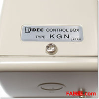 Japan (A)Unused,KGN410Y  φ30 コントロールボックス IP40 4点用 穴なし ,Control Box,IDEC
