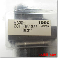 Japan (A)Unused,HA3S-2C1F-TK1977  φ16 セレクタスイッチ 角丸形 2ノッチ 1c ,Selector Switch,IDEC