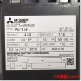 Japan (A)Unused,PE-15F 440V/110V  計器用変圧器 ,Potential Transformer,MITSUBISHI