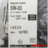 Japan (A)Unused,SW-03 AC100V 1a 1.4-2.2A　電磁開閉器 ,Irreversible Type Electromagnetic Switch,Fuji