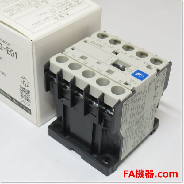 Japan (A)Unused,SK12G-E01　電磁接触器 DC24V 1b