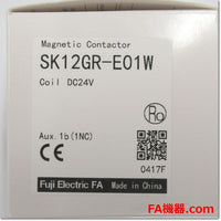 Japan (A)Unused,SK12GR-E01W DC24V 1b×2  可逆形電磁接触器 ,Electromagnetic Contactor,Fuji