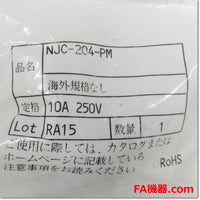 Japan (A)Unused,NJC-204-PM φ20 Japanese connector,Connector,NANABOSHI 