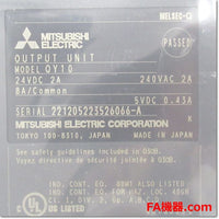 Japan (A)Unused,QY10 接点出力ユニット 16点 ,I/O Module,MITSUBISHI 