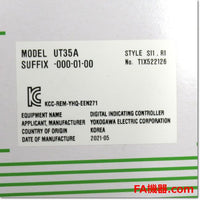 Japan (A)Unused,UT35A-000-01-00 Temperature Regulator 100-240VAC 96×96mm ,Temperature Regulator (Other Manufacturers), Yokogawa 