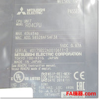 Japan (A)Unused,R04CPU シーケンサ CPUユニット ,CPU Module,MITSUBISHI 