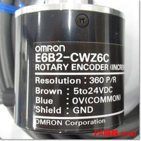 Japan (A)Unused,E6B2-CWZ6C,360P/R  ロータリエンコーダ 2m インクリメンタル型 外形φ40 DC5-24V ,Rotary Encoder,OMRON