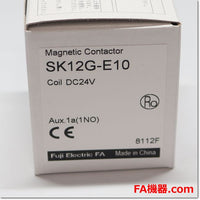 Japan (A)Unused,SK12G-E10  DC24V 1a  電磁接触器 ,Electromagnetic Contactor,Fuji
