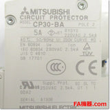 Japan (A)Unused,CP30-BA,2P 21-MD 5A   サーキットプロテクタ 補助スイッチ・イナーシャルディレイ付き ,Circuit Protector 2-Pole,MITSUBISHI