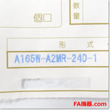 Japan (A)Unused,A165W-A2MR-24D-1　φ16　ツマミ形セレクタスイッチ 分離形 丸胴形 LED照光	 1c 2ノッチ 24V ,Selector Switch,OMRON