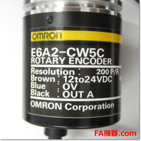 Japan (A)Unused,E6A2-CW5C 200P/R  ロータリエンコーダ インクリメンタル形 2m ,Rotary Encoder,OMRON