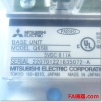 Japan (A)Unused,Q65B  増設ベースユニット 電源ユニット装着タイプ 5スロット ,Base Module,MITSUBISHI