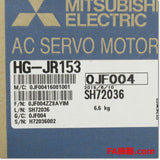 Japan (A)Unused,HG-JR153　サーボモータ 1.5kW ,MR-J4,MITSUBISHI