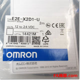 Japan (A)Unused,E2E-X2D1-U　スタンダードタイプ近接センサ 直流2線式 シールドタイプ M8 NO ,Amplifier Built-in Proximity Sensor,OMRON