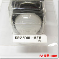 Japan (A)Unused,DR22D0L-H3W  φ22 表示灯 ドーム形 AC100V ,Indicator <Lamp>,Fuji