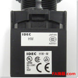 Japan (A)Unused,HW1P-1M2S　φ22 パイロットライト 丸平形 記名式 LED照光 AC200/220V ,Indicator <Lamp>,IDEC