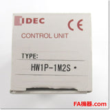 Japan (A)Unused,HW1P-1M2S　φ22 パイロットライト 丸平形 記名式 LED照光 AC200/220V ,Indicator <Lamp>,IDEC