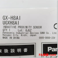 Japan (A)Unused,GX-H8AI　角型近接センサ[アンプ内蔵] ,Amplifier Built-in Proximity Sensor,Panasonic