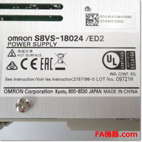 Japan (A)Unused,S8VS-18024  スイッチング・パワーサプライ 24V 7.5A ,DC24V Output,OMRON