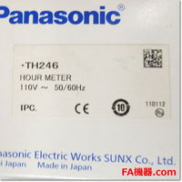 Japan (A)Unused,TH246  アワーメータ AC110V 0～9999.9h ,Hour Meters,Panasonic
