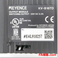 Japan (A)Unused,KV-B16TD  拡張出力ユニット トランジスタ出力16点 ネジ端子台 過電流保護付き ,I/O Module,KEYENCE